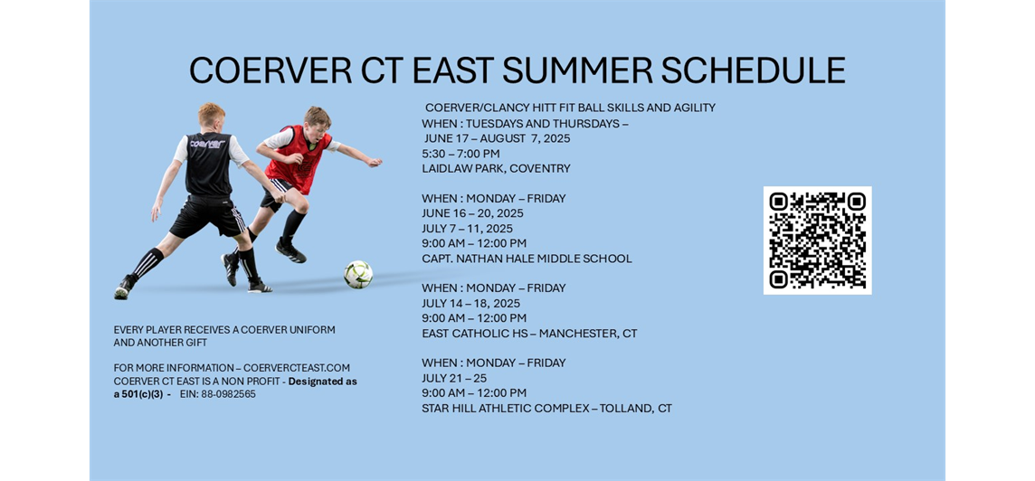 SUMMER CAMP SCHEDULE